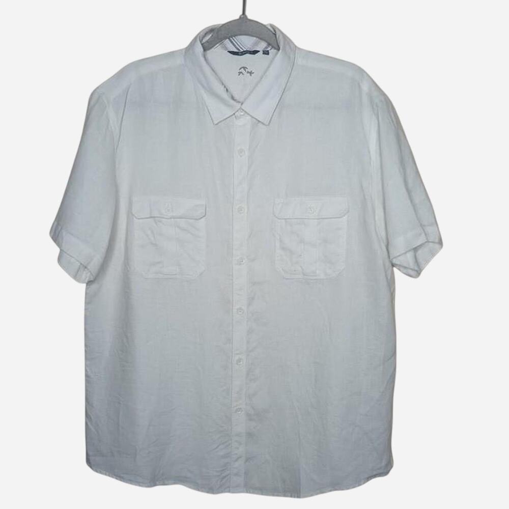 Bohio White Linin Shirt size XL